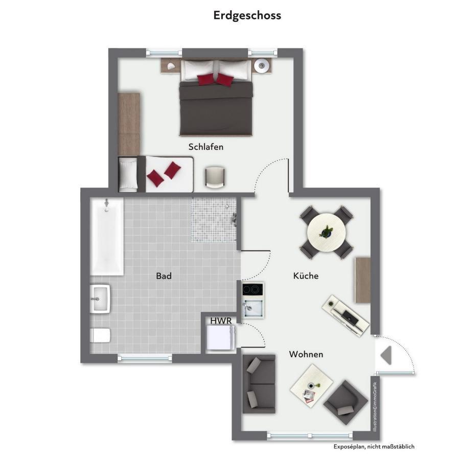 Poststrasse 32A Wohnung 01 Kuehlungsborn Ngoại thất bức ảnh
